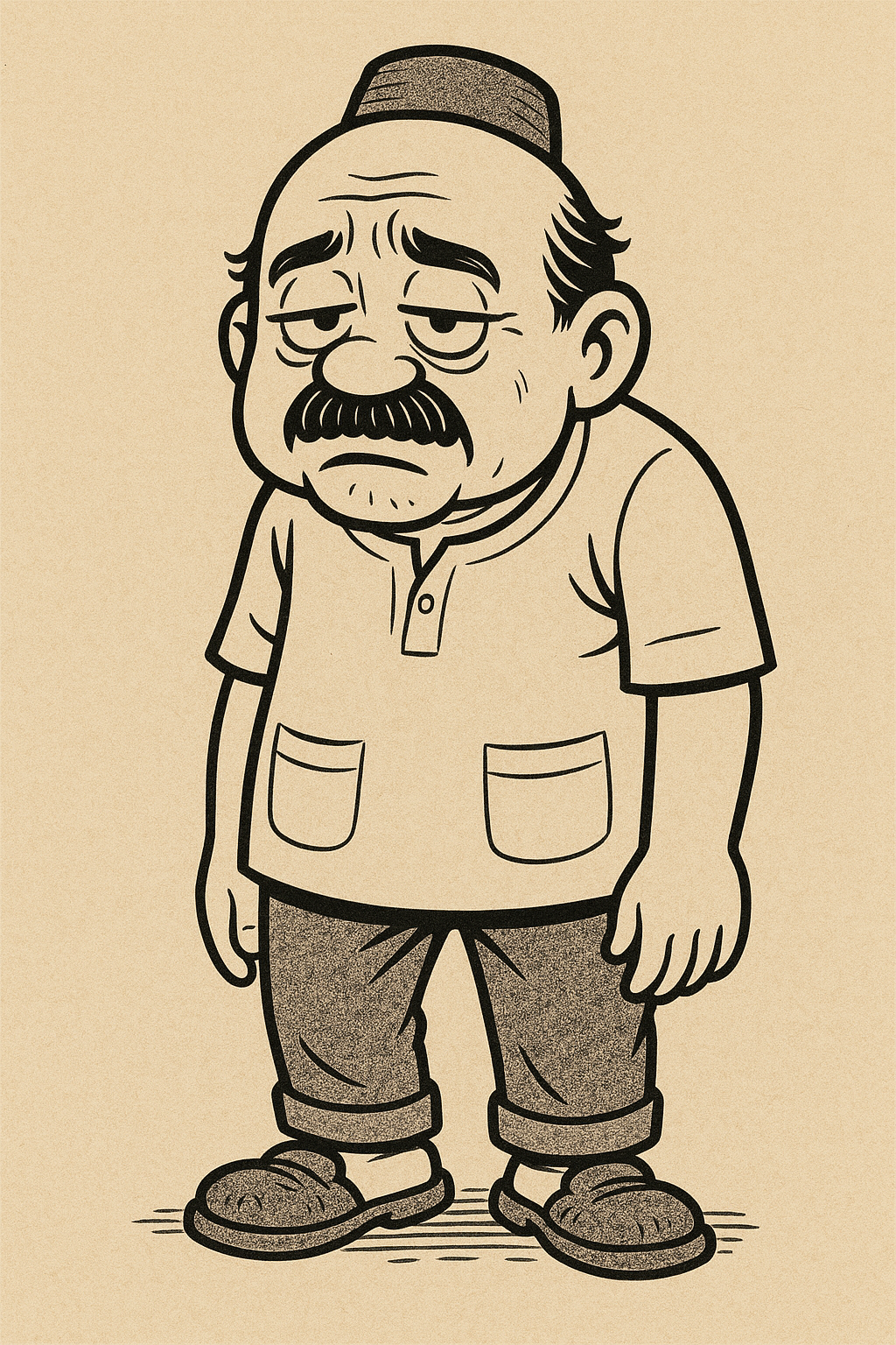 Uncle Idrak Tired