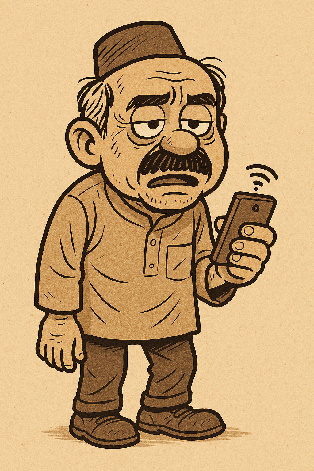 Uncle Idrak Thinking...